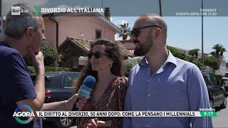 Il divorzio dei millennials  Agorà 13052024 [upl. by Damle]