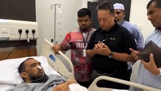 USTAZ HANAFI SEBAK LIHAT KEADAAN USTAZ HASLIN BOLLYWOOD YANG TERLANTAR TERKENA ANGIN AHMAR [upl. by Ennovahs]