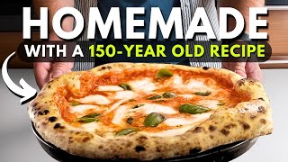 How to make NEAPOLITAN PIZZA DOUGH with the oldest Pizza Chefs RECIPE [upl. by Sirdi453]