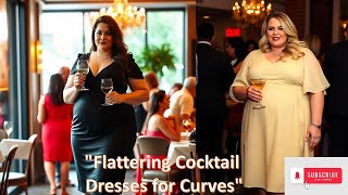 quotFlattering Modest Cocktail Dresses for Curvy Women  Plus Elegance Fashion Guidequot [upl. by Kolivas]