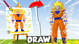 NOOB vs PRO DRAWING BUILD COMPETITION in Minecraft Episode 2 [upl. by Greenlee]