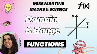 Domain and Range for Functions Grade 10 Maths [upl. by Ikaz]