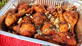 Best Ever Baked Chicken Drumsticks Step by Step [upl. by Aivalf]