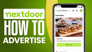 How To Advertise On Nextdoor App 2024 Easy Tutorial [upl. by Hannahsohs]