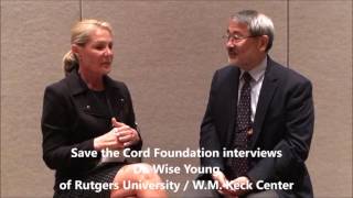 Dr Wise Young Spinal Cord Injury Potential Treatments Using Cord Blood [upl. by Eirrehs]