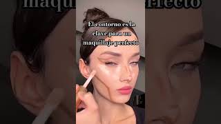 Nunca olvides hacerte el contorno en tu maquillaje ❤️💄 [upl. by Atenahs]