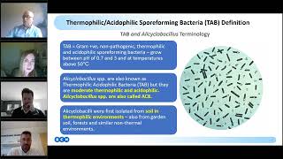 WEBINAR  Alicyclobacillus General overview risks and impact in the beverages industry [upl. by Kelci]