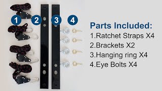 AlorAir Hanging Kits for Crawl Space amp Basement Dehumidifiers [upl. by Fachan]