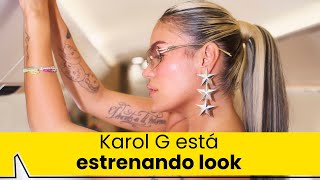 Karol G impactó con su vestido y su nuevo look en los MTV VMAs 2024 [upl. by Isle]