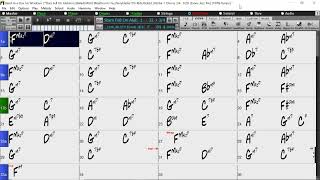 BACKING TRACK  STARS FELL ON ALABAMA F 84 BPM BALLAD [upl. by Noicnecsa344]