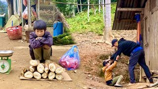 TIME LAPSE  Survive Alone off the Grid  Eel harvest rural market Driven out [upl. by Ela]