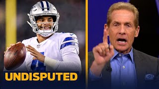 UNDISPUTED  Skip Bayless reacts to Dak cracks NFL Top 10 QB list over Purdy Love Hurts [upl. by Merrow]