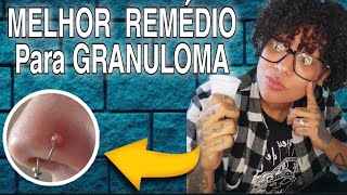 Como tirar granuloma de qualquer Piercing [upl. by Papageno]