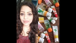 WINTER MORNING SKIN CARE ROUTINE PATANJALI PRODUCTS TOTAL RS330 [upl. by Eniamrahs]