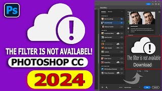 adobe photoshop 2024 neural filters not downloading 2024 [upl. by Ramona]