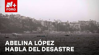 Presidenta municipal de Acapulco descarta muertos y desaparecidos por John  Las Noticias [upl. by Gard]