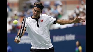 Roger Federer vs David Goffin Extended Highlights  US Open 2019 R4 [upl. by Thomson]