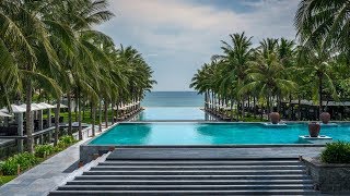 FOUR SEASONS RESORT THE NAM HAI VIETNAM SPECTACULAR HOTEL amp POOLS [upl. by Ssyla]