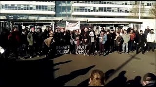 Dernière Minute Ce matin la Nuit debout s’invite à Renault Guyancourt [upl. by Ide558]