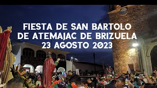 Y nos quotjuimosquot a las fiestas de San Bartolo Patrono de Atemajac de Brizuela 2023 [upl. by Eelinnej]