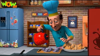 Chaiwala In Juhu Beach  Motu Patlu New  S13  Cartoons For Kids  spot [upl. by Buna]