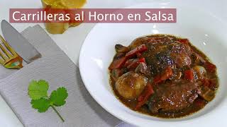 Carrilleras de Cerdo al Horno en Salsa 💃 ¡RECETA MUY ESPECIAL [upl. by Aekahs181]