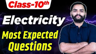 Class 10 Science  Electricity  Most Expected Questions for Boards Exam 2024🔥 [upl. by Eada460]