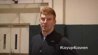 Andy Dalton and Andrew Whitworth take the Layup4Lauren challenge [upl. by Ermine146]