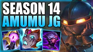 THIS IS HOW YOU CAN CARRY GAMES WITH AMUMU JUNGLE IN SEASON 14  Gameplay Guide League of Legends [upl. by Basile]