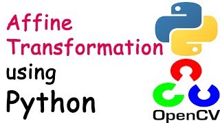 Affine Transformation using Python [upl. by Donoho]