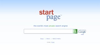 Startpage Search Engine Review A Private Google Yahoo Aol Bing Alternative [upl. by Cordelie]