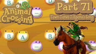 Animal Crossing New Leaf  Part 71 Town Tunes 7 Eponas Song [upl. by Siugram]