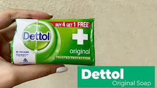 Dettol Original Soap Review  Dettol Soap [upl. by Puduns]