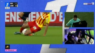 Abdukodir Khusanov Red Card ♦️😱 PSG Vs Lens 10 All Goals Analysis amp Extended Highlights [upl. by Winchester995]