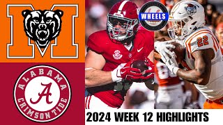 10 Alabama vs Mercer  Week 12  2024 College Football Highlights [upl. by Aelegna]