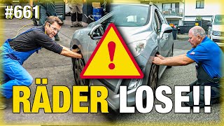 UNGLAUBLICH ⚠️☠️⚠️ Alle 4  Räder lose am Peugeot  ElektroMini 🔋 Wie gut ist der Akku WIRKLICH [upl. by Schach]