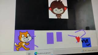 scratch get a blue girl block OS 2024 edition In second PC samsung PC [upl. by Laup]