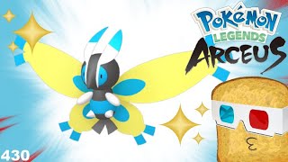 PAPILORD SHINY SUR POKÉMON LEGENDS ARCEUS  LIVE RÉACTION  BiscottePROD [upl. by Lucas614]