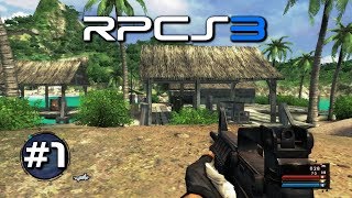 PS3 EmulatorRPCS3LLVMVulkan  Far Cry Classic  1 WIP [upl. by Daugherty]