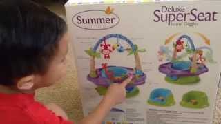 Unboxing Summer Deluxe SuperSeat Island Giggles [upl. by Camel927]