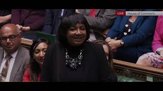 Diane Abbott visits House of Lords [upl. by Sirtimed]