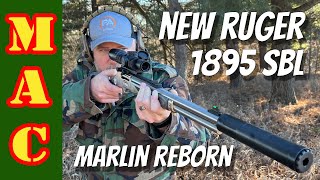 Better or Worse New Ruger made Marlin 1895 SBL [upl. by Bradlee]