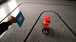 RS5 Raspberry Pi 3 robot odometry based motion [upl. by Wonacott]