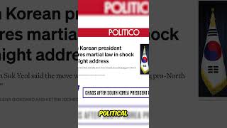 Korea in Chaos  South Koreas President Yoon Suk Yeol declared martial law on the country news [upl. by Oicirbaf]