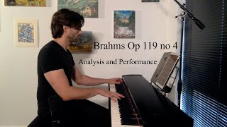 Me In My Living Room—Brahms Rhapsody Op 119 no 4 [upl. by Nicolina]