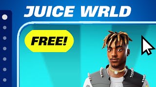 Fortnite’s FREE Juice WRLD Skin REVEALED [upl. by Llertnod]