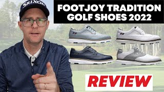 FootJoy Traditions Golf Shoe Quick Review [upl. by Eltrym216]