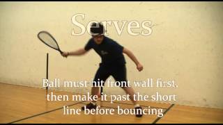 How To Play Racquetball The Basics [upl. by Rephotsirhc]