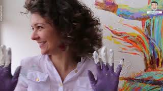 Meet Finger Painter Iris Scott [upl. by Adneral]