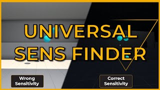 Introducing the Universal Sensitivity Finder available now with Aimlabs [upl. by Iniffit]